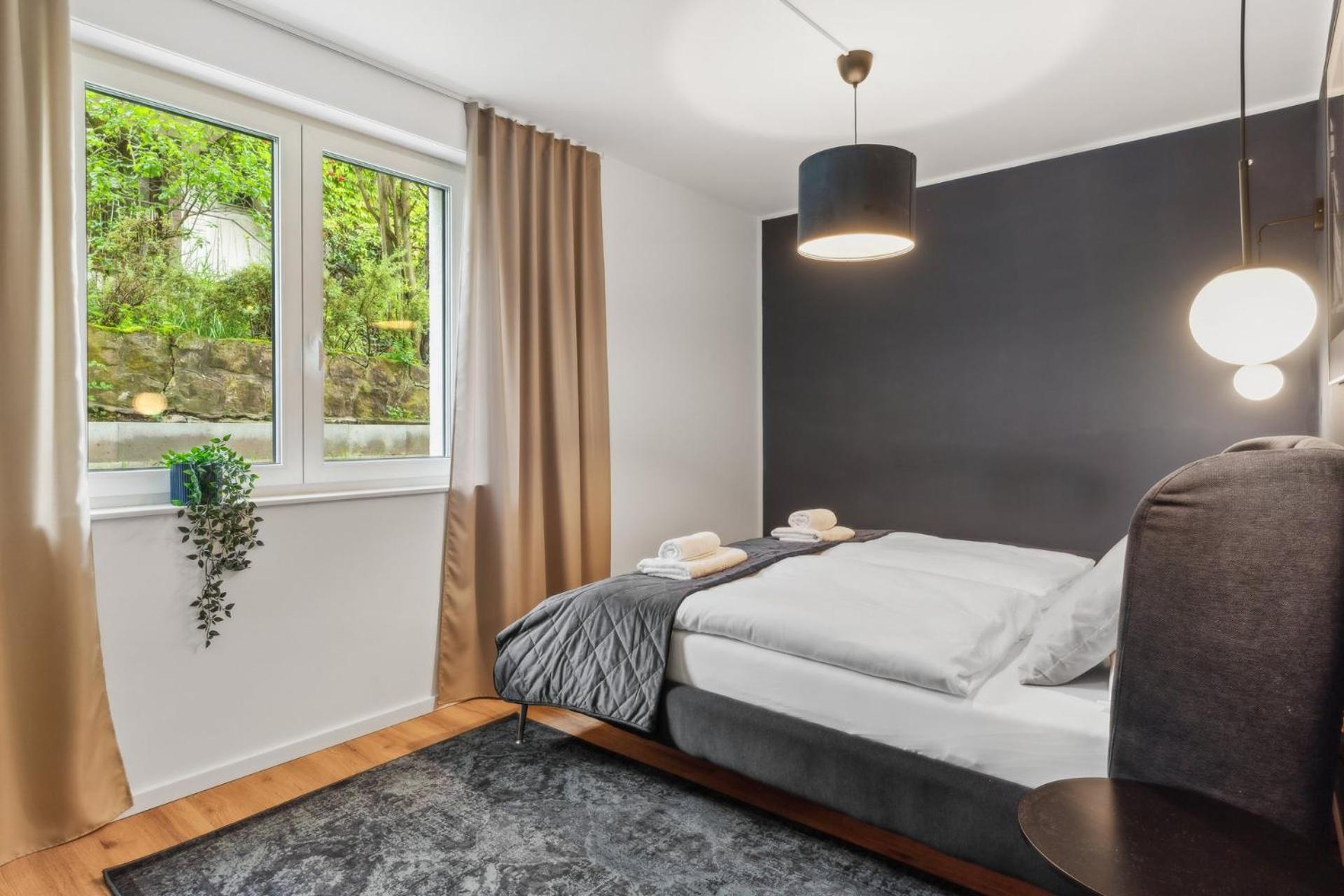 Deluxe Apartment In Bielefeld City Mit Parkplatz Und Terrasse 外观 照片