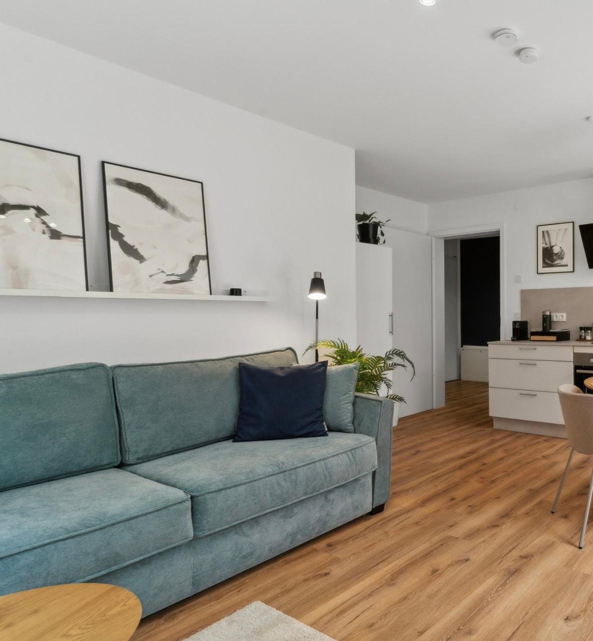 Deluxe Apartment In Bielefeld City Mit Parkplatz Und Terrasse 外观 照片
